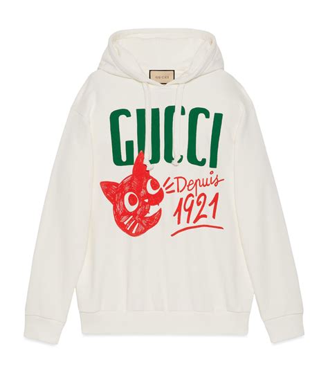 gucci cheetah hoodie|Gucci Sweatshirts & Hoodies for Women .